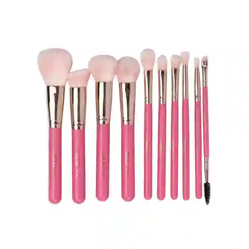 Kit De Brochas Bubblegum X 10 Pz Lula