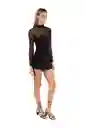 Vestido Corto Harmony Negro M