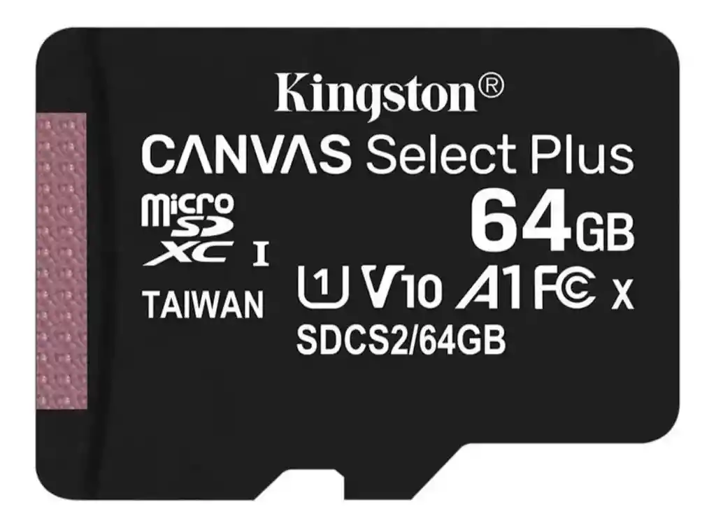 Tarjeta De Memoria Kingston Con Adaptador Sd 64gb