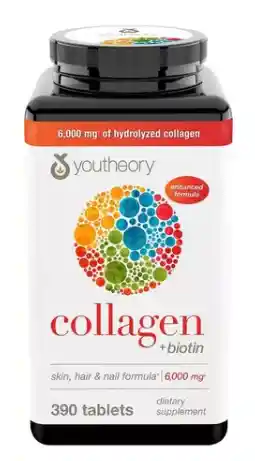 Colageno Americano 390 Tabletas Youtheory