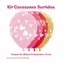 Kit Decoración San Valentin Corazones Surtidos