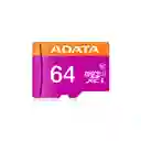Adata Memoria Micro Sd 64 Gb Clase 10
