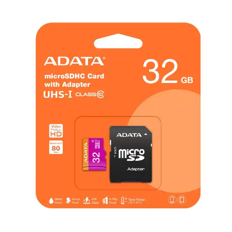 Adata Memoria Micro Sd Adata 32 Gb Clase 10