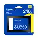 Disco Sólido Adata Ssd Ultimate Asu650ss-240gt-r 240gb Negro