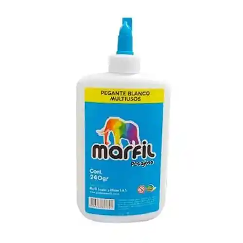 Pegante Blanco Multiuso De 250 Gramo Marfil