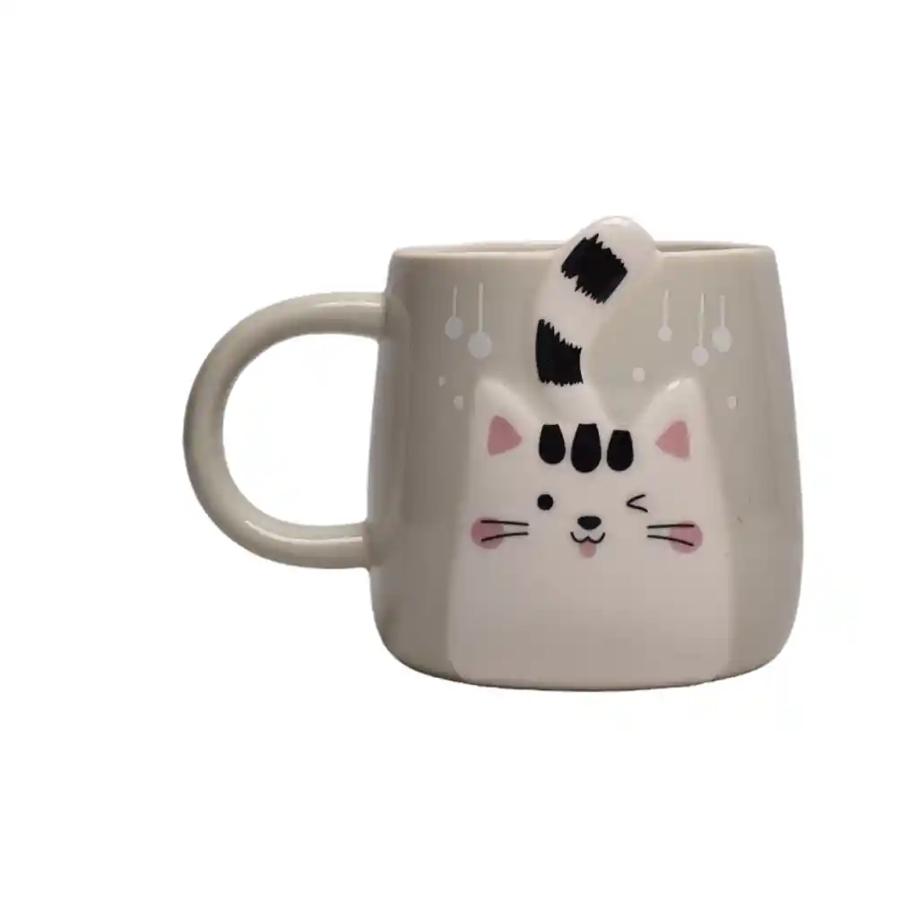 Mug Pocillo Ceramica Regalo Gato