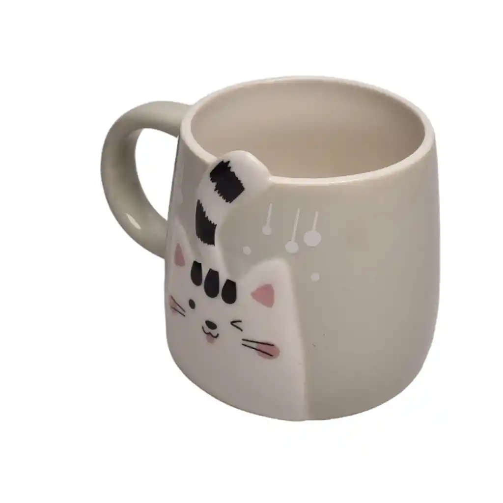 Mug Pocillo Ceramica Regalo Gato