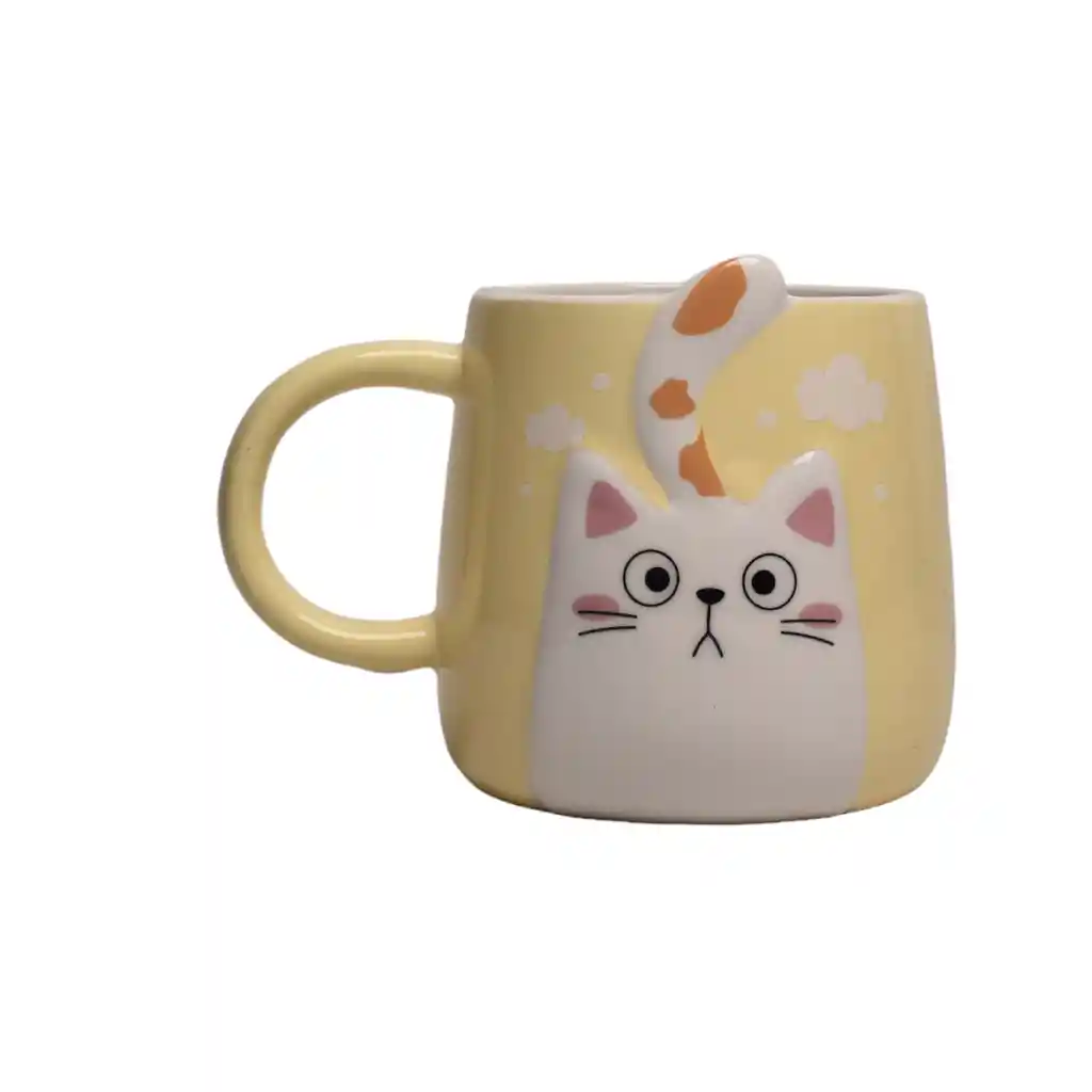 Mug Pocillo Ceramica Regalo Gato