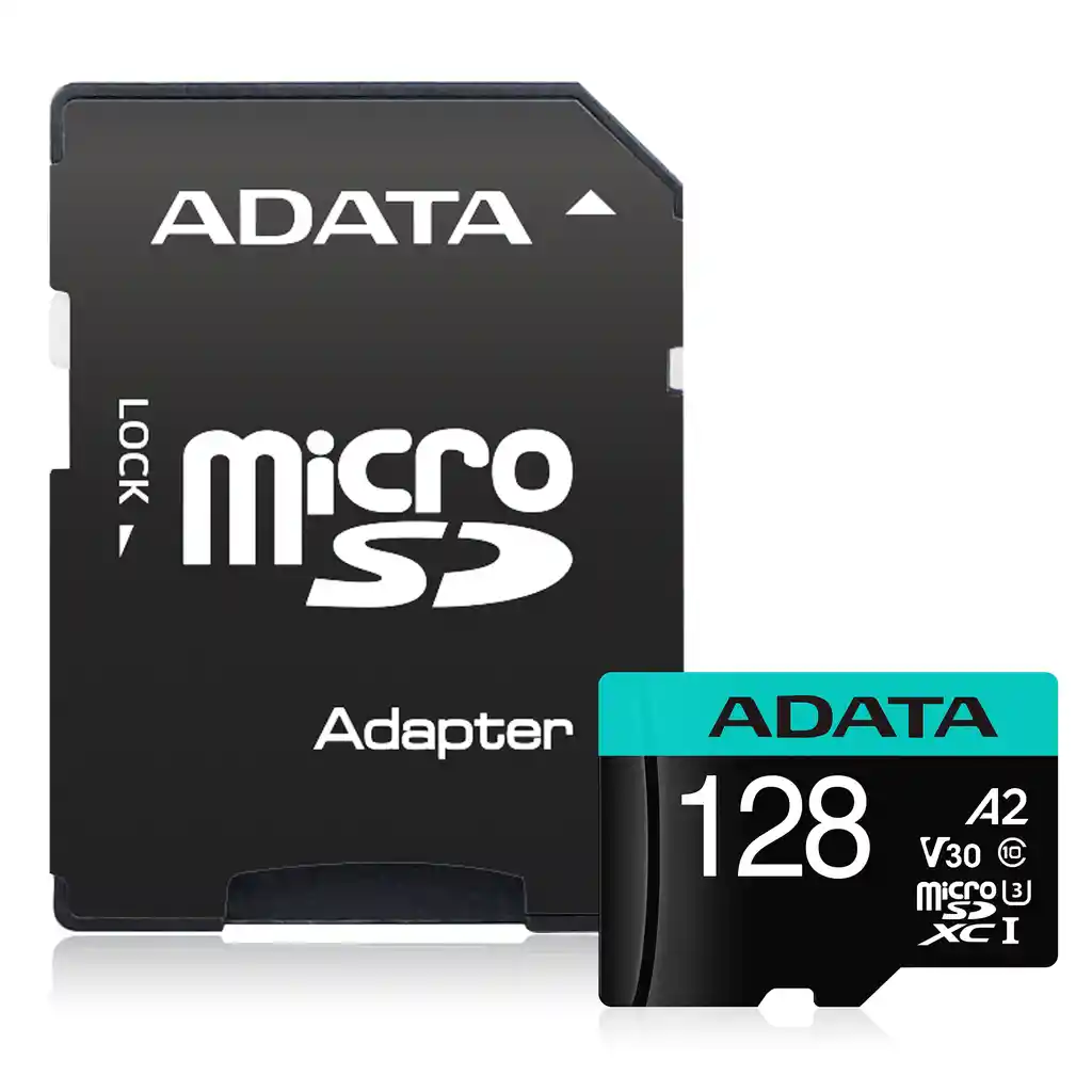 Memoria Microsd Adata 128gb 4k Premierpro Uhs-iu3 Clas10v30s