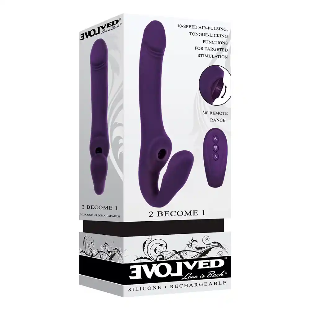 Vibrador 2 Para 1 Evolved Original