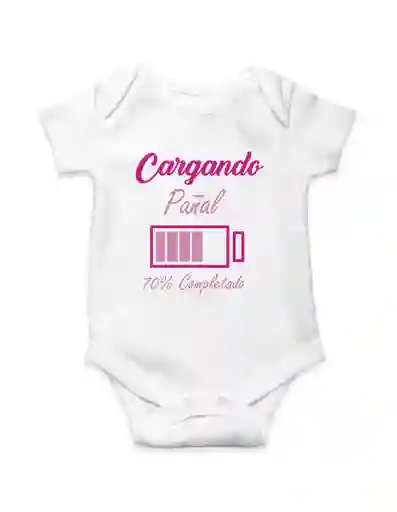 Body Para Bebe "cargando Pañal 70%"