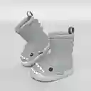 Botas De Lluvia Baby Shark Tiburón Para Niños Y Niñas Gris 14 / 15 / 16 / 18