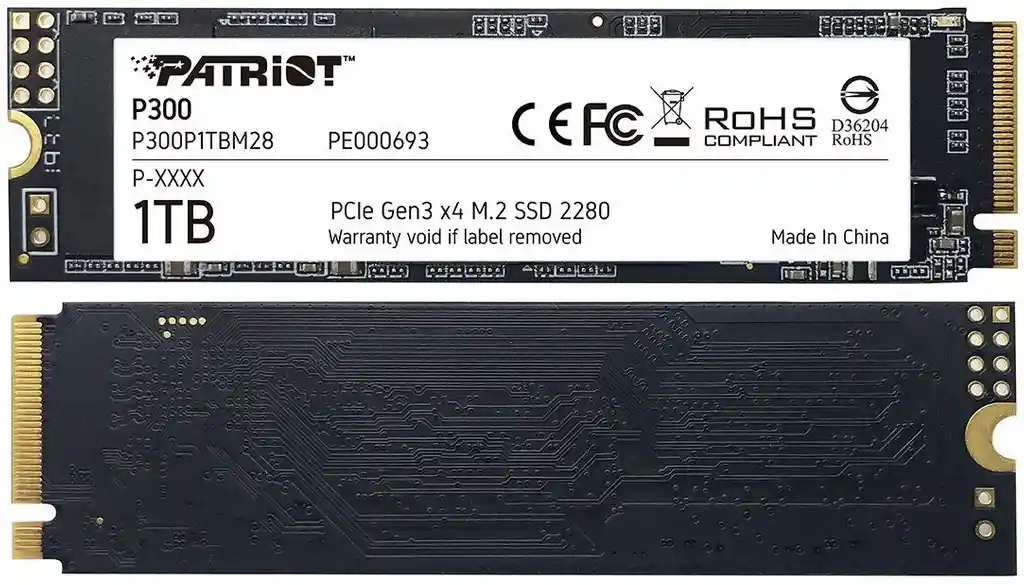 Disco Duro Patriot M.2 Pcie Ssd 1 Tb