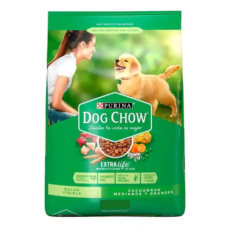 Dog Chow Cachorros Medianos Y Grandes 1 Kg