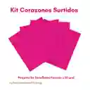 Kit Decoración San Valentin Corazones Surtidos