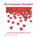 Kit Decoración San Valentin Corazones Surtidos