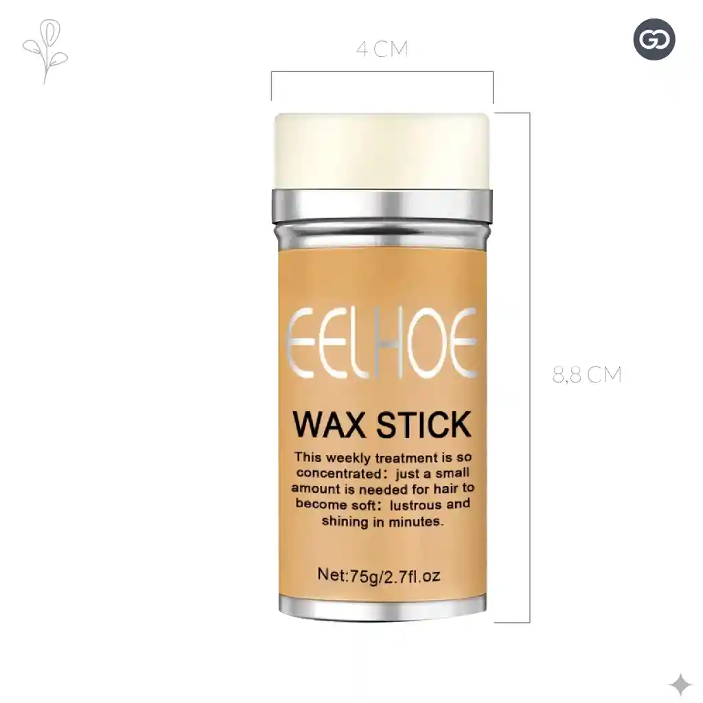 Cera Fijador En Barra Con Productos Naturales 75g