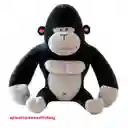 Peluche Gorila Negro Corazones