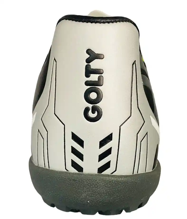 Zapatillas Golty Turf Profesional Fx Sintetica/ Gris-negro-talla 7