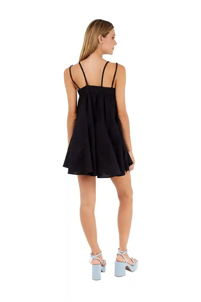 Vestido Corto Emmy Negro S