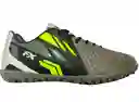 Zapatillas Golty Turf Profesional Fx Sintetica/ Gris-negro-talla 7.5