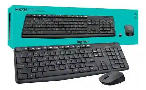 Combo Teclado Y Mouse Mk235 Logitech Español Inalambrico