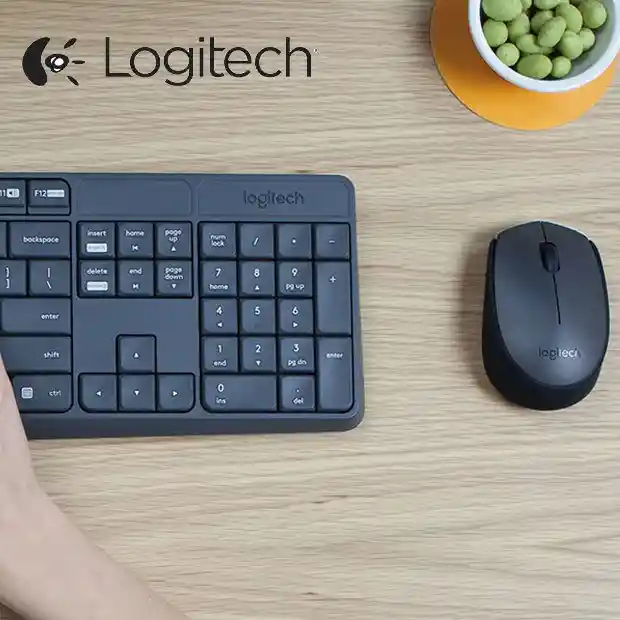 Combo Teclado Y Mouse Mk235 Logitech Español Inalambrico