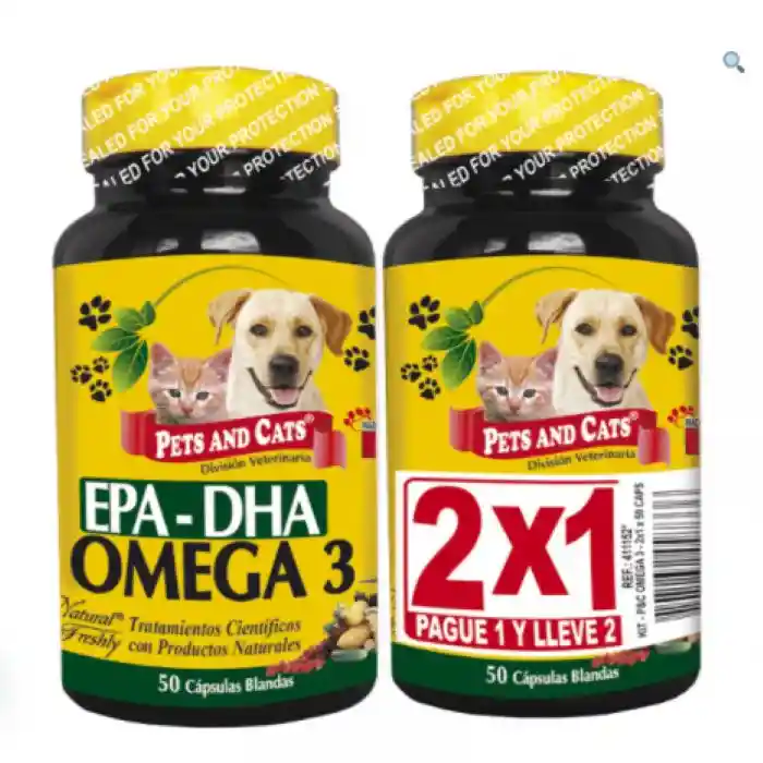 Omega 3 Capsulas Frasco Con Epa Y Dha