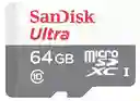 ⭐micro Sd Sandisk Ultra De 64 Gb + Adaptador Clase 10⭐