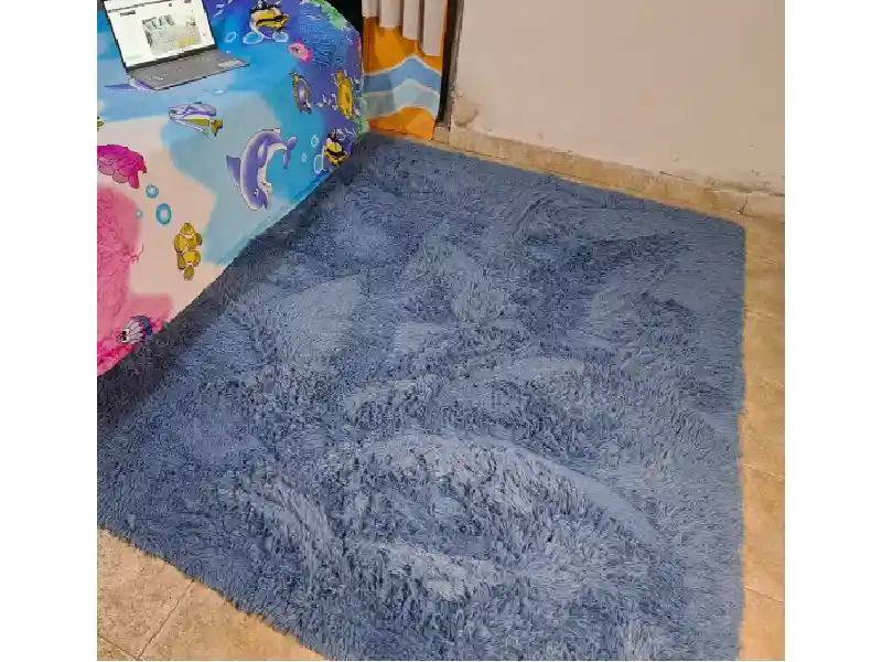 Alfombra Tapete Peludo Peluche Grande | 200×150 Cm