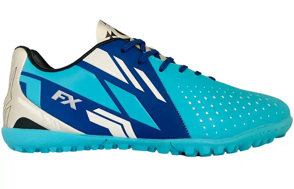 Zapatillas Golty Turf Profesional Fx Sintetica/ Azul-talla 7