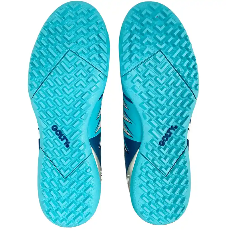 Zapatillas Golty Turf Profesional Fx Sintetica/ Azul-talla 8