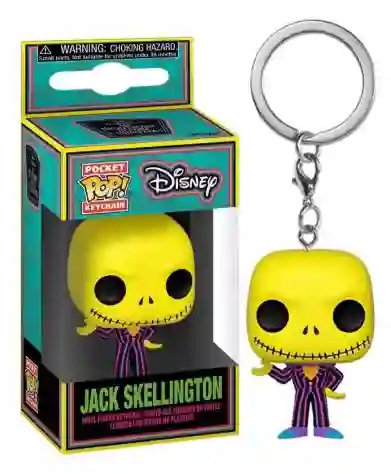 Llavero Funko Pop: El Extraño Mundo De Jack Amarillo