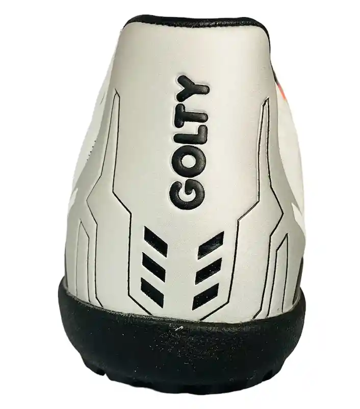 Zapatillas Golty Turf Profesional Fx Sintética/blanco-gris-talla 8.5