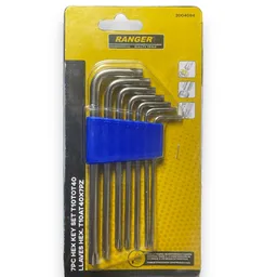 Juego De Llaves Torx Ranger X 7 Pzas