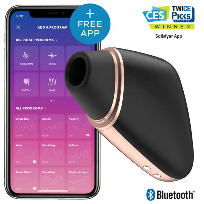 Satisfyer Love Triangle Negro App