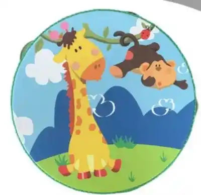 Pandereta Musical De Animales Didactico Para Niños