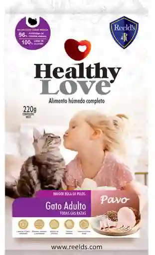 Reelds Healthy Love Gatos Adultos Sabor Pavo X 220 G