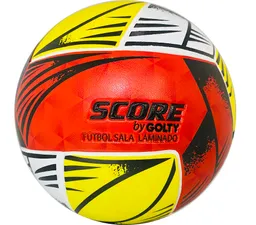 Balón Futbol Sala Score By Golty Competicion Tribal #62-64/rojo