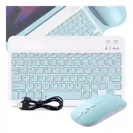 Combo Teclado + Mouse Bluetooth Mkl-100 / Combo Bluetooth Para Celular Y Tablet