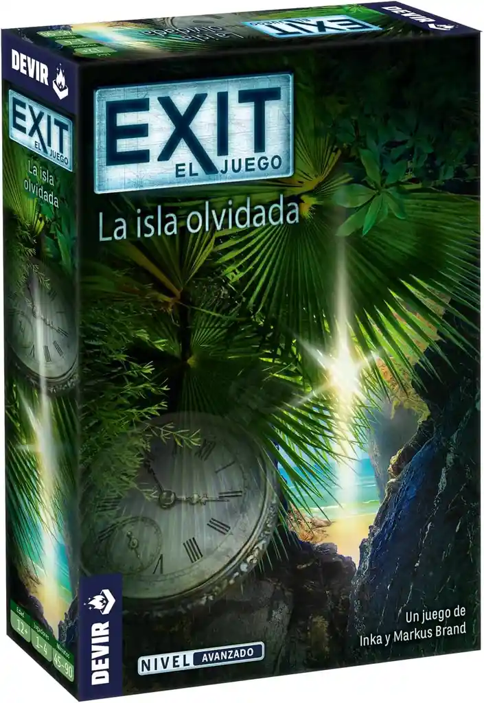 Juego De Mesa Exit La Isla Olvidada Escape Room En Español