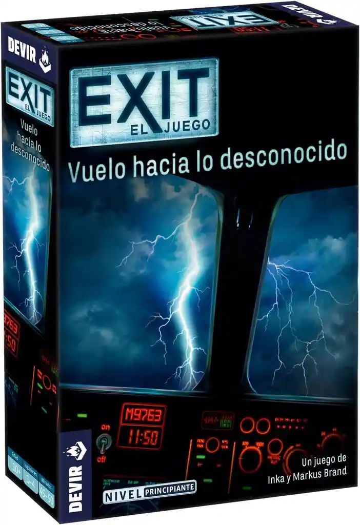 Juego De Mesa Exit Vuelo Hacia Lo Desconocido Escape Room