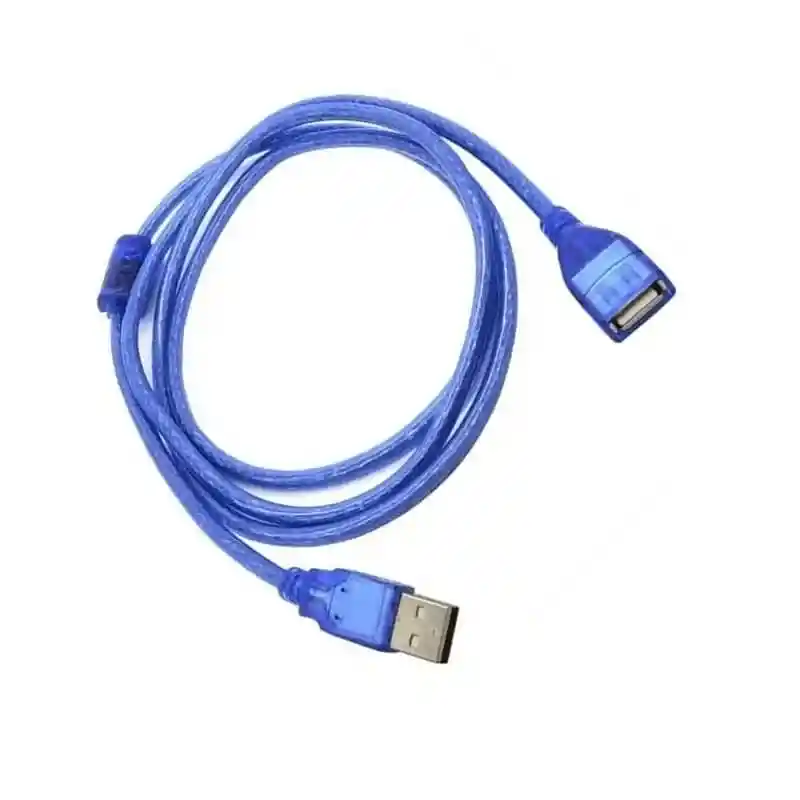 Cable Usb 2.0 Macho Hembra Oxigenado De 1.5 Metros (extension Usb)