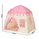 Carpa Castillo Original Rosada Casita De Princesa Divertida