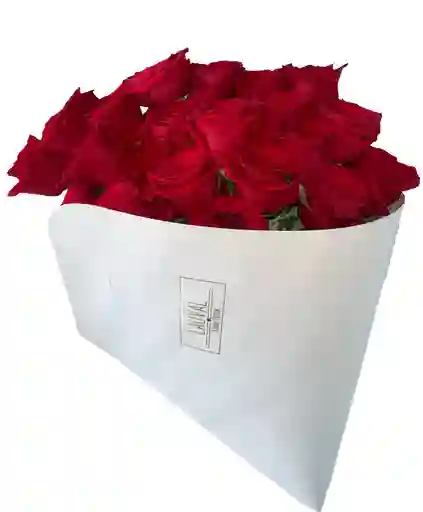 Bouquet De 24 Rosas De Exportación