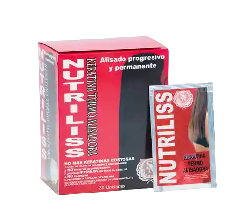 Tratamiento Capilar Nutriliss Keratina Natural Sant X15 Ml