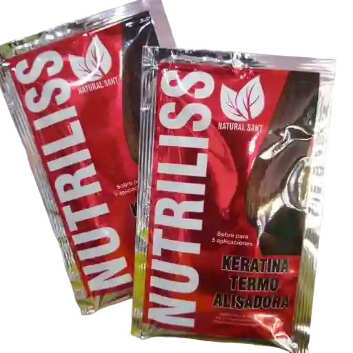 Tratamiento Capilar Nutriliss Keratina Natural Sant X15 Ml