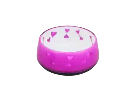 Dog Love Bowl-pink-m