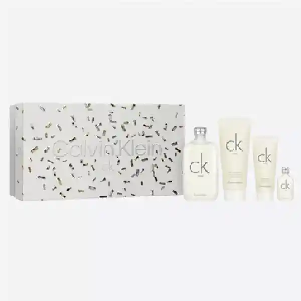 Set De Perfume Unisex Calvin Klein Ck One Navidad 23