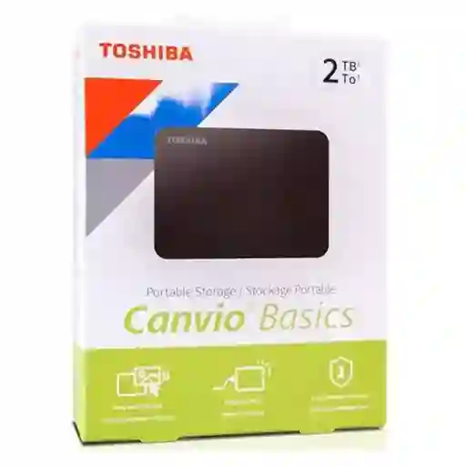 Disco Duro Externo Toshiba 2 Tb Tera Canvio Basics
